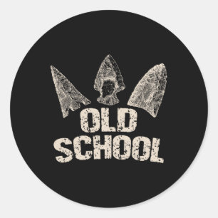 Arrowiad Hunting Old School Archery Arrow Ronde Sticker