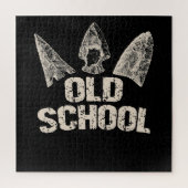 Arrowiad Hunting Old School Archery Lover Gift Legpuzzel (Verticaal)