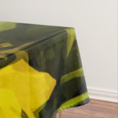 Arrowleaf Balsamroot Yellow Wildflower Abstract Tafelkleed (Voorbeeld)