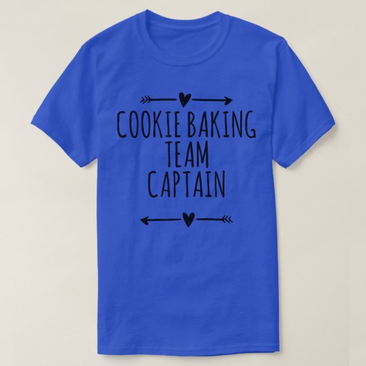 Arrows Best Friend Funny Cookie Baking Team Captai T-shirt (Design voorkant)