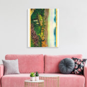 Arroyo Seco BridgePasadena, CA Canvas Afdruk (Insitu (Woonkamer))