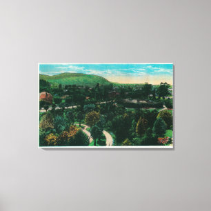 Arroyo Seco Motivering in Pasadena, CA Canvas Afdruk