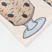 Arroz con Dulce Puerto Rican Coconut Rice Pudding Fleece Deken (Hoek)