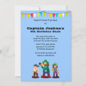 Arrr ! Invitation de coutume de fête (Devant)