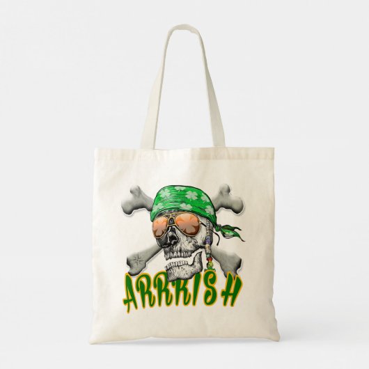 Arrrish Irish Tote Bag (Achterkant)