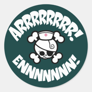 ARRRRRR! ENNNNN! RONDE STICKER