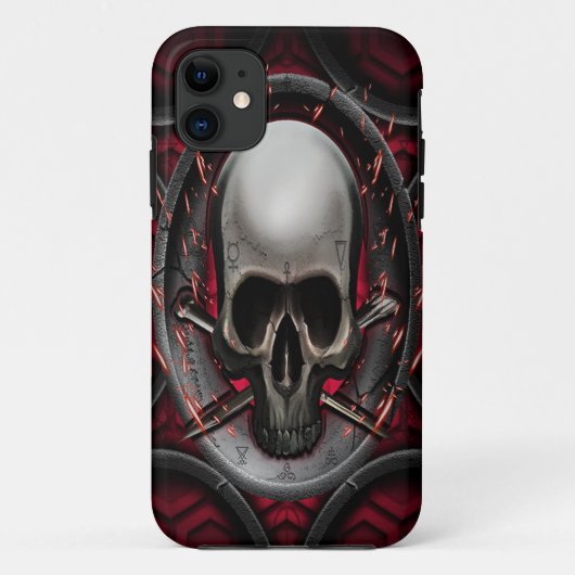 Ars longa Vita brevis schedel Case-Mate iPhone Case (Achterkant)