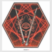 Ars longa Vita brevis Sticker (Vel)