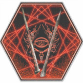 Ars longa Vita brevis Sticker (Voorkant)