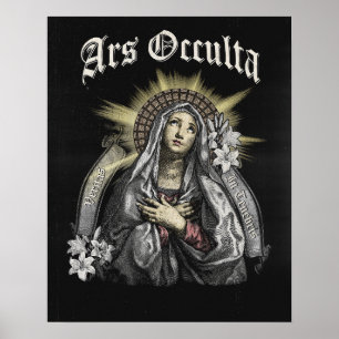 Ars Occulta - Gotisch ontwerp Poster