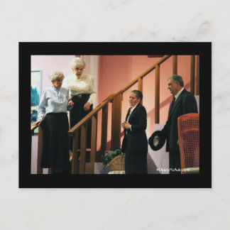 Arseen en oud kant briefkaart