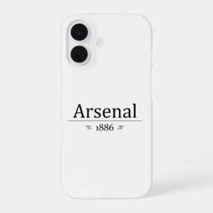 Arsenaal 1886 iPhone 16 hoesje