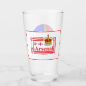 Arsenal 05 Trinkglas Glas (Voorkant)