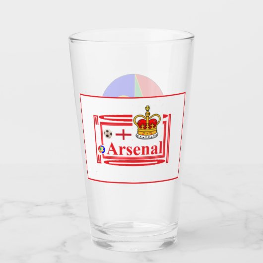 Arsenal 05 Trinkglas Glas (Voorkant)