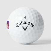 Arsenal 12 balles de golf (Logo)