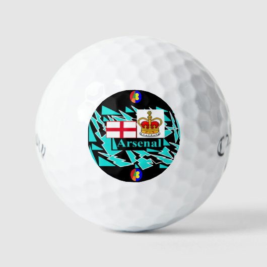Arsenal 13 golfball golfballen (Voorkant)