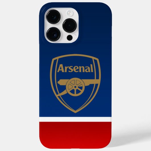 Arsenal Coque bleu et rouge (Verso)