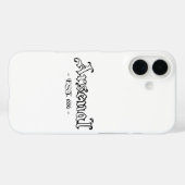 Arsenal Retro Case-Mate iPhone Case (Achterkant (horizontaal))