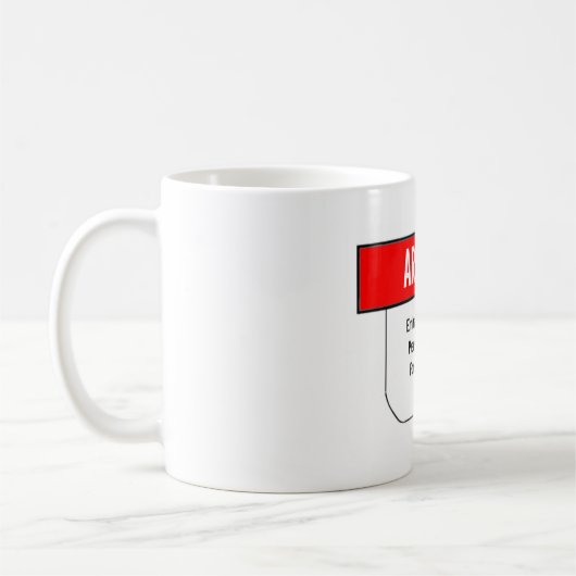 Arsenal Retro Team Tab Mug (Gauche)