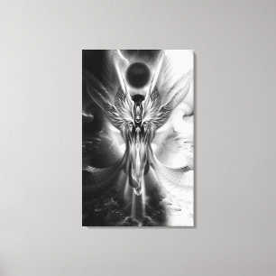 Arsencia de andere kant van het gesneden doek van  canvas afdruk