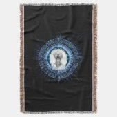 Arsencia Etheral Silver Light Fractal Art Deken (Voorkant Verticaal)