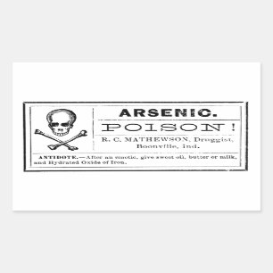  Arsenic Poison Label