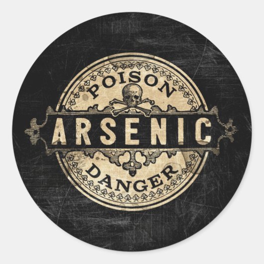 Arsenic Style Poison Label (Voorkant)