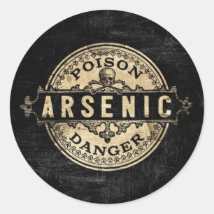 Arsenic Style Poison Label