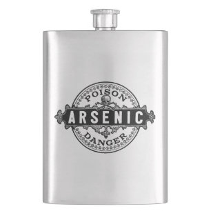 Arsenic Style Poison Label Flacon
