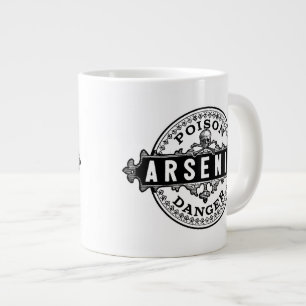 Arsenic Style Poison Label Grote Koffiekop