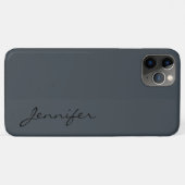 Arsenicumkleurachtergrond Case-Mate iPhone Case (Achterkant (horizontaal))