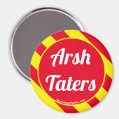 Arsh Taters Red/Yellow Magnet Magneet (Voorkant / Achterkant)
