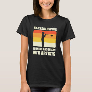 Arsonisten omzetten in kunststofblaasjes t-shirt