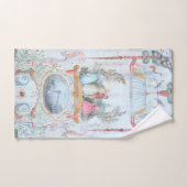 Art 17ème siècle Floral Oiseaux Paysages (Serviette à main)