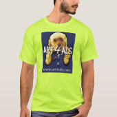 ART 4 ALS Navy T-Shirt (Devant)