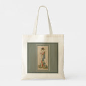 Art A Foto van een brief Tote Bag (Achterkant)