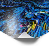 Art Abstract 3D Foto Afdruk (Hoek)