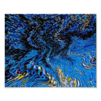 Art Abstract 3D Foto Afdruk