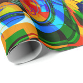 art abstract vibrant colorful background, seamless cadeaupapier (Rol Hoek)