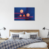 Art Abstrait 006 toile étirée Impression (Insitu(Chambre))