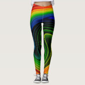 Art Abstrait 111 Leggings (Devant)