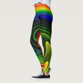 Art Abstrait 111 Leggings (Gauche)