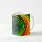 Art Abstrait 111 Mug (Devant droit)