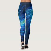 Art Abstrait 114 Leggings (Dos)