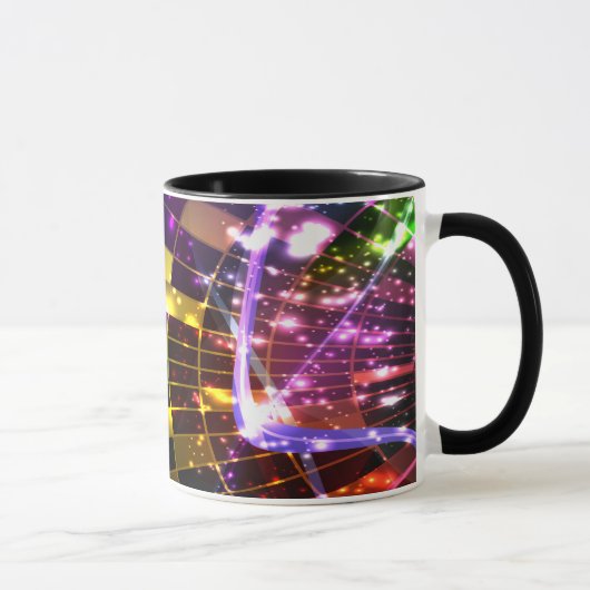 Art Abstrait 11 Mug (Droite)