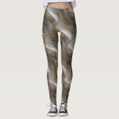 Art Abstrait 129 Leggings (Devant)