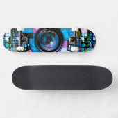 Art Abstrait 151 Skateboard (Horz)