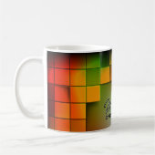 Art Abstrait 19 Mug (Gauche)