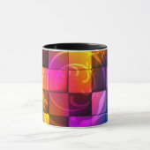 Art Abstrait 20 Mug (Centre)
