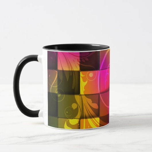 Art Abstrait 20 Mug (Gauche)
